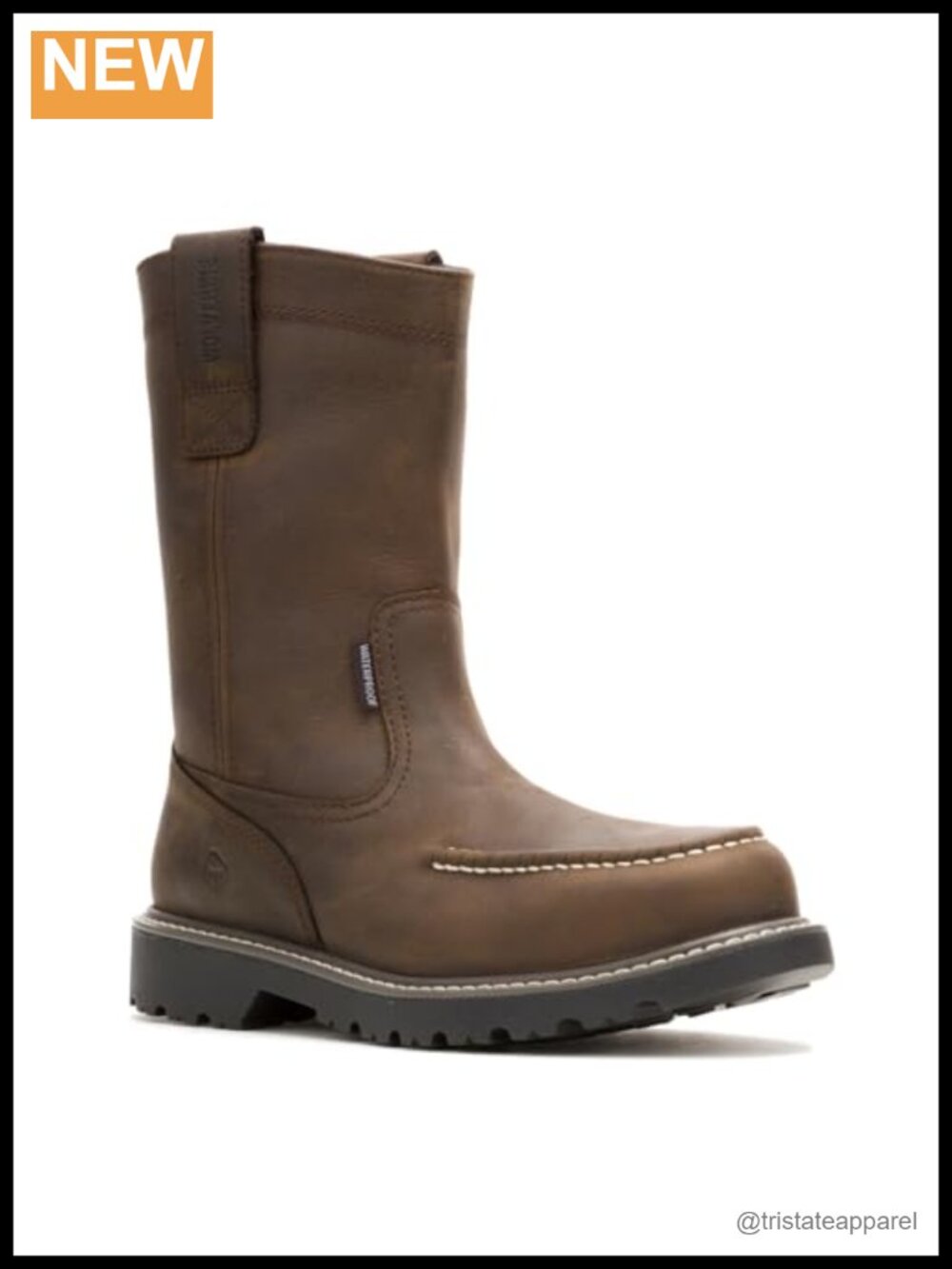 Wolverine Floorhand Moc Waterproof Steel Toe 10in Work Boot